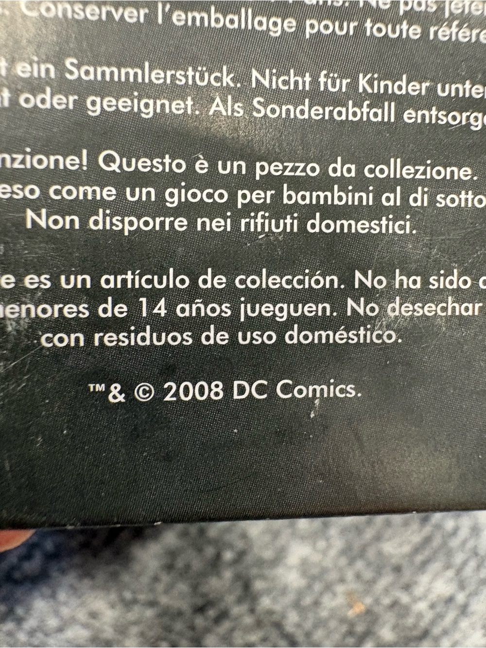 Shazam Superhero Action Figure with Cape Collectable with Stand 2008 - Picture 6 of 7